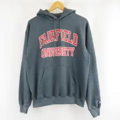 00s メキシコ製 Champion カレッジ スウェット パーカー M 古着