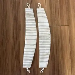 新品未使用】ニトリ カーテンタッセル 2枚セット ベージュ 100cm用