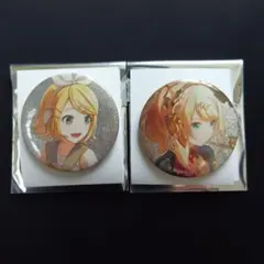 プロセカ 7A カラフェス グリ缶 グリッター缶バッジ 鏡音リン - メルカリ