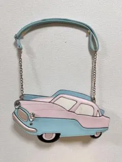 ♡半額値下げ♡レア♡HONEY SALON♡車型ショルダーバック♡レトロ♡アメ車のサムネイル