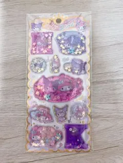 キラキラウォーターinシール　マイメロディ　クロミ