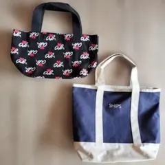 agnes b. VOYAGE & SHIPS トートバッグ 2点セット