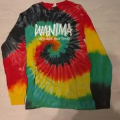 WANIMA タイダイ柄 ロングスリーブTシャツ