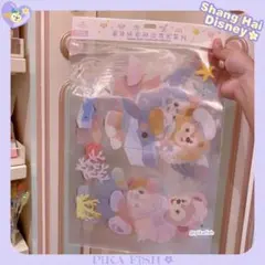 【最新】ダッフィーフレンズ　2025夏　クリアファイル4枚セット　上海ディズニー