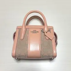 COACH アンドレア ミニ キャリーオール・シグネチャー ジャカード