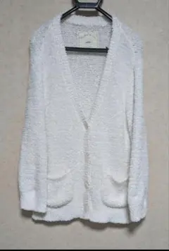 gelato pique ☆ ホワイト カーディガン F ルームウェア