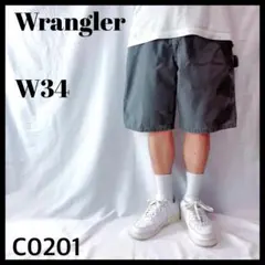 ラングラー ダックキャンバス ペインターショーツ ハーフパンツ グレー W34のサムネイル