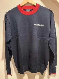 muta MARINE クルーネックニット グレー サイズ0 ゴルフ レディース