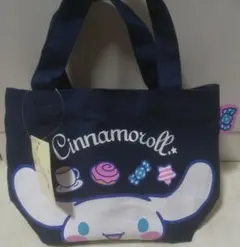 カラーマチ付きバッグ シナモロール トートバッグ ミニバッグ ミニトート