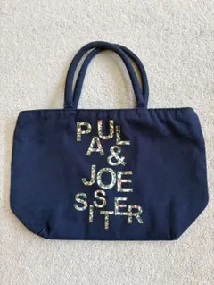 PAUL & JOE SISTER トートバッグ ネイビーのサムネイル