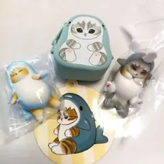 mofusand サメにゃん シリコンポーチ フィギュア セット
