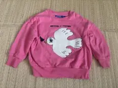 美品 minirodini 3-4y 起毛トレーナー