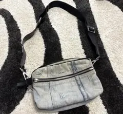 DIESEL ディーゼル デニム ショルダーバッグ ダメージ加工