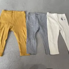 レギパン　3枚　80 ユニクロ　ねずみくんのチョッキ