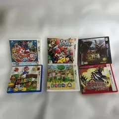 ニンテンドー3DSソフト6本セット