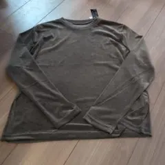【新品未使用タグ付】グレイ　シアートップス　カットソー シアーロンT M