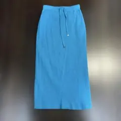 y*i様 CIAOPANICTYPYリブ編み タイトスカート Sサイズ 青