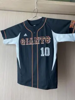 読売ジャイアンツ 巨人 阿部慎之助 ユニフォーム 10 ヘンリーネック シャツ