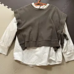 コムサイズム　ブラウス　ベスト　セット