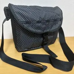 レスポートサック　スモールメッセンジャー　ショルダー　ドット　フラップ　未使用