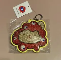 ミャクミャク ポムポムプリン キラキラレザーキーホルダー関西万博EXPO2025
