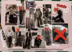 （バラ売り）INI2nd写真集Viva la vita TSUTAYAステッカー