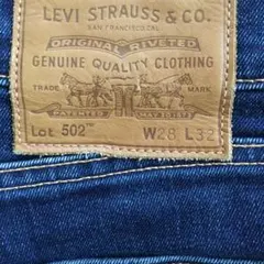 リーバイス　　502 W28 L32