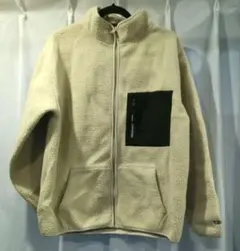 CONVERSE フリースジャケット ベージュ