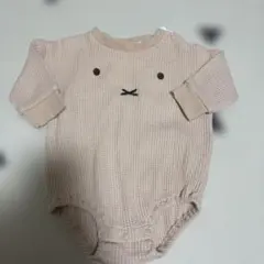 miffy ベージュロンパース 70cm