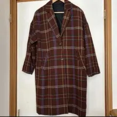 GRL チェック柄コート