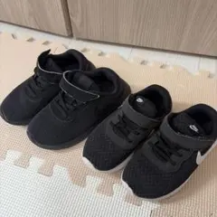 Nike ブラック スニーカー2足