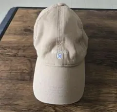 barbourバブアー ベージュ レア物キャップ