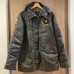 【美品】アルファ インダストリーズ　N-3Bミニタリー　ジャケット　アウター