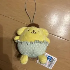 ポムポムプリンマスコットキーホルダー