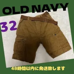オールドネイビー　ショート カーゴパンツ men's size32のサムネイル