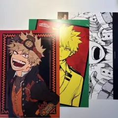 【僕のヒーローアカデミア】爆豪勝己 A4ポスターコレクション