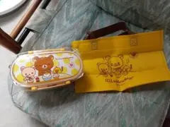 未使用 リラックマ　ランチボックス　お弁当箱　2段 箱付き