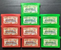【ソフト単品】ポケットモンスター　ファイアレッド・リーフグリーン　10点セット②