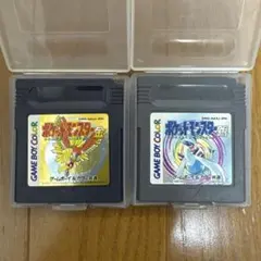 ゲームボーイ　ポケットモンスター金・銀 2本セット