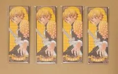 鬼滅の刃 絵札缶バッジ 我妻善逸