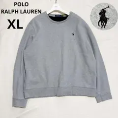 美品✨ポロラルフローレン スウェット XL 裏起毛 ポニー刺繍 トレーナー