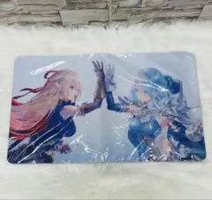 アリサ エリカ 1周年 プレイマット 海外限定 Shadowverse シャドウバース・エボルヴ 簡体字版1周年 アリサ エリカプレイマット