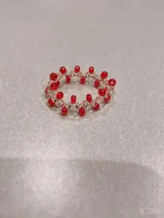 ⑩ビーズリング