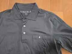 新品 CIRCOLOチルコロ1901 半袖ニットポロシャツ グレー イタリア製