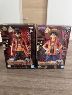 ワンピース DXFフィギュア モンキー・D・ルフィ 2体セット