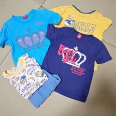 BABYDOLL Tシャツ　半袖　パジャマ 120　ミニオン　任天堂のサムネイル