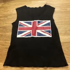新品 Reebok ユニオンジャック タンクトップ ブラック イギリス ロンドンのサムネイル