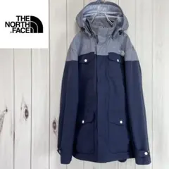 ノースフェイス　マウンテンパーカー　ナイロンジャケット　メンズL　ネイビー