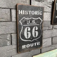 木工部☆ROUTE66マグネット式ウォールシェルフ✨️男前 - メルカリ