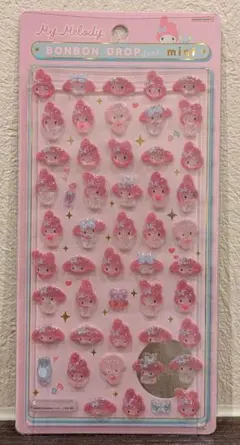 【正規品・新品・未開封】マイメロディ ボンボンドロップシールmini